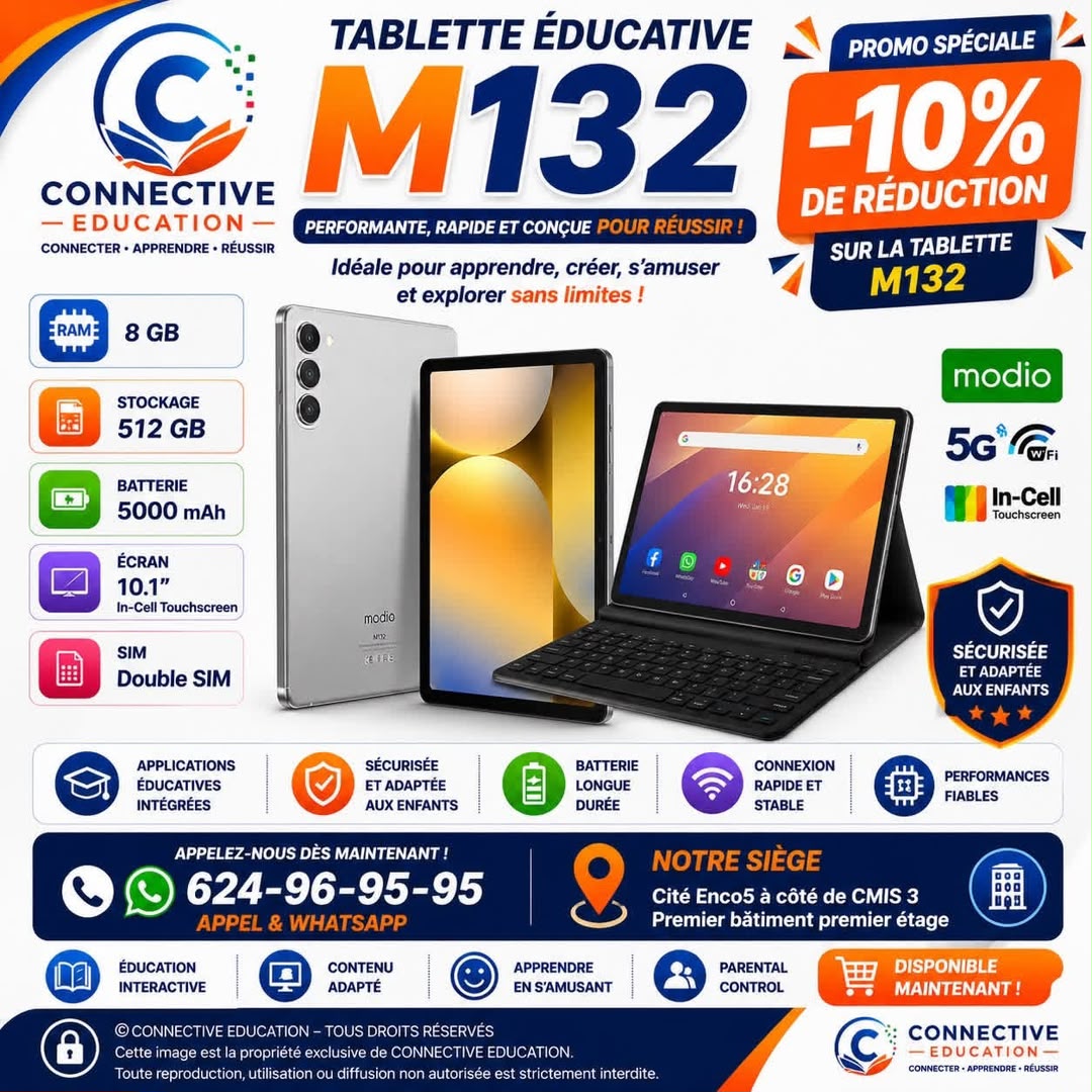 TABLETTE MODIO M132