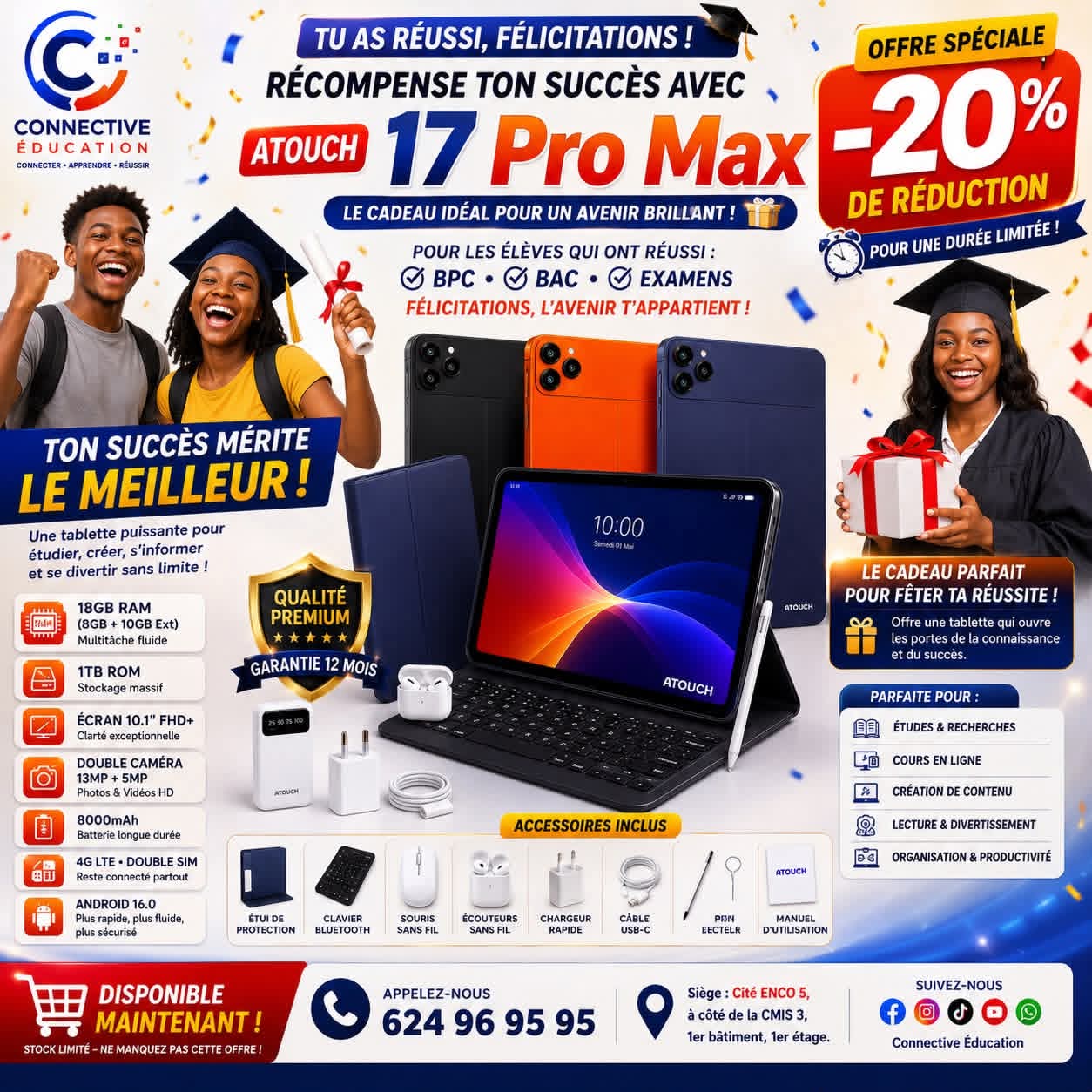 TABLETTE ATOUCH 17 Pro Max 5G