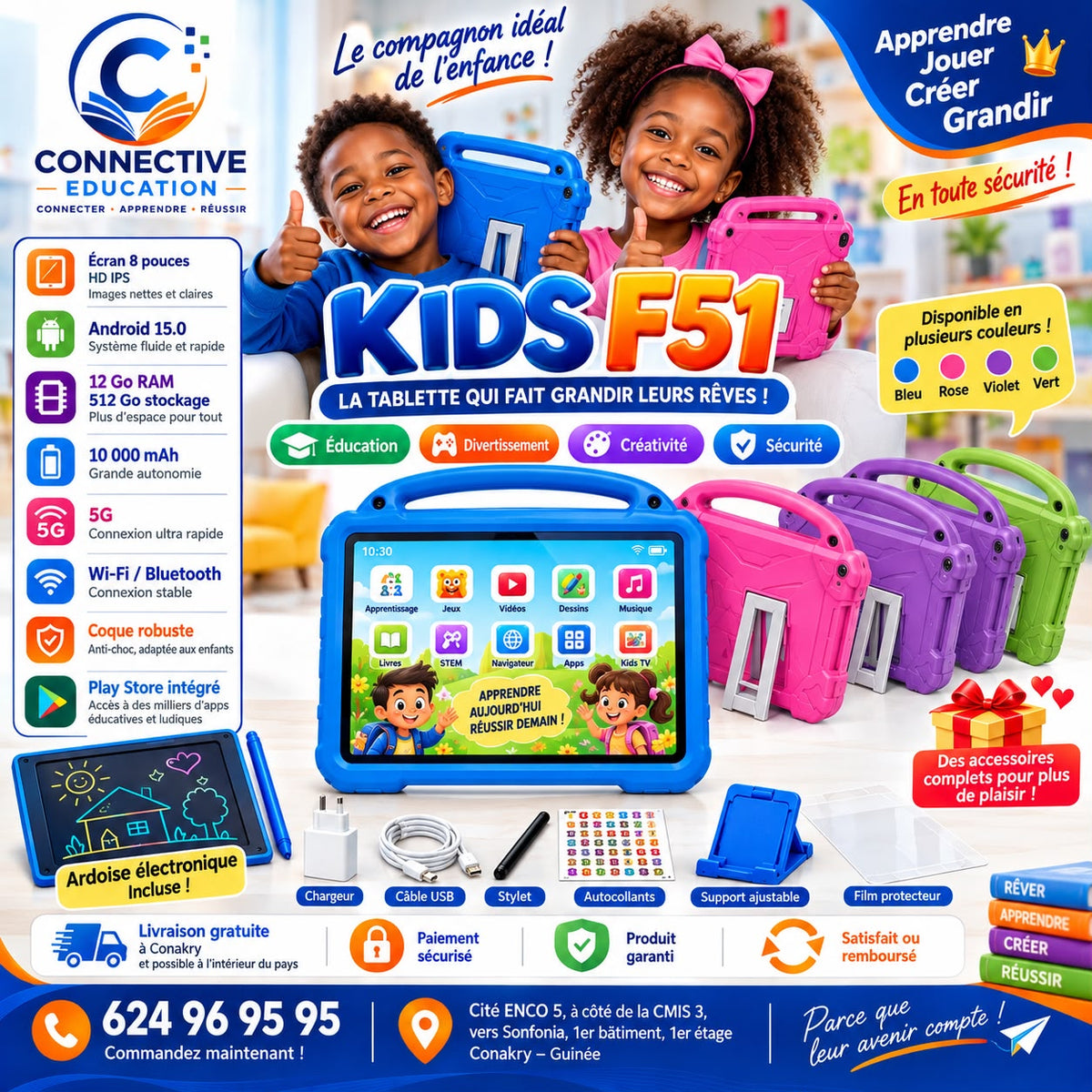 KIDS F51 TAB EDUCATIVE